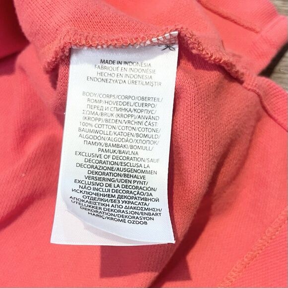 Polo Ralph Lauren Shirt Youth Boys Medium Red Classic Fit Pony Short Sleeve - Picture 5 of 8